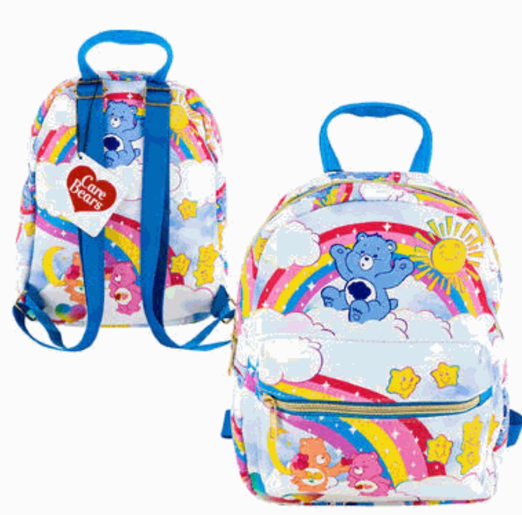 Care Bear White mini 10" Backpack