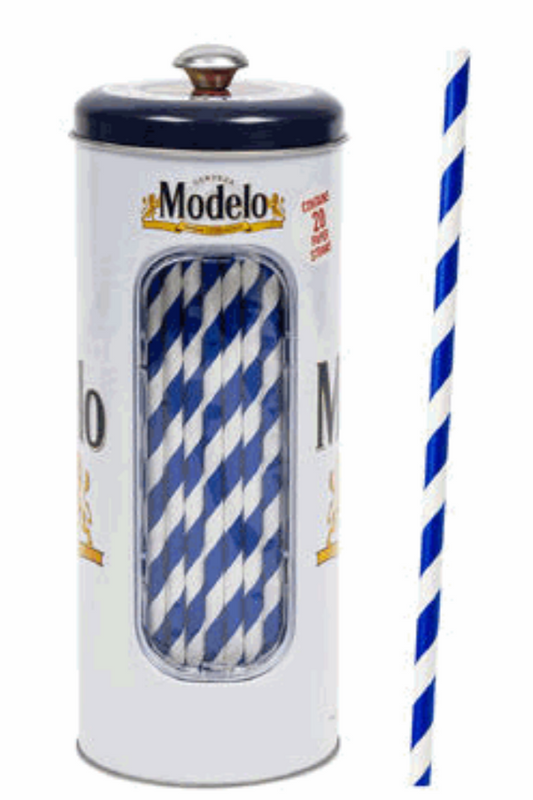 Modelo Straw Holder 8.25"H